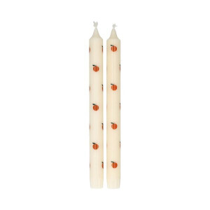 Dinerkaars, sinaasappels, 25 cm, set van 2