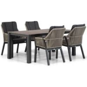 Lifestyle Verona/Valley 180 cm dining tuinset 5-delig