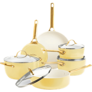 GreenPan Padova Reserve Pannenset 10-delig Sunshine Yellow