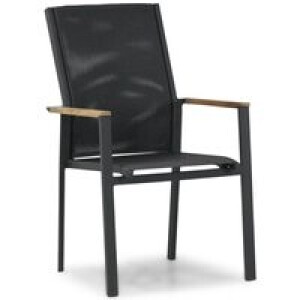 Presto Ricadi dining tuinstoel stapelbaar met teak arm