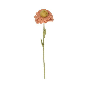 Bloem zonnehoed, vilt, roze, 30 cm