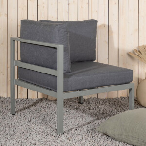 Nohr Hoek Loungebank 'Lasheka' Modulair, kleur Khaki