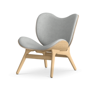 A Conversation Piece naturel houten fauteuil Sterling