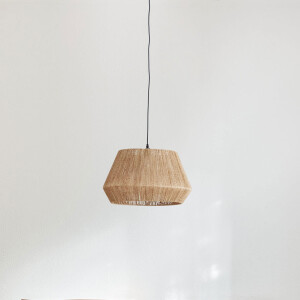 Kave Home Lampenkap 'Crismilda' Jute, 49cm