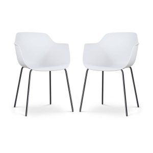 Set van 2 eetkamerstoelen Nora-Puk | Nolon