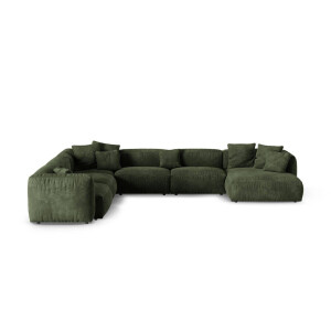 Modulaire hoekbank Martina links velvet | Micadoni Home