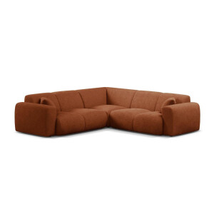 Symmetrische hoekbank Molino bouclé | Micadoni Home