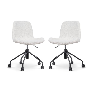 Set van 2 bureaustoelen Nout-Fé teddy | Nolon