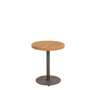 4 Seasons Outdoor Bijzettafel Volta Teak Terre Ø45 x 55 cm