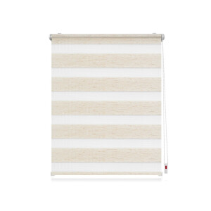 Lichtblick duo rolgordijn Klemmfix (Naturel, 80 x 200 cm)