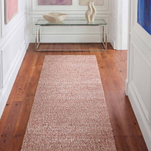 Vloerkleed Portobello Rechthoekig - Roestbruin 200x80cm - Polyester - Dekbed-Discounter.nl