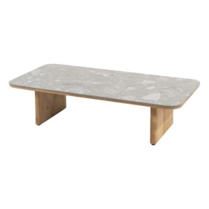 4 Seasons Outdoor Salontafel Lucas Keramiek Teak 120 x 60 cm