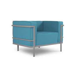 Outdoor fauteuil Cannes Grey | Calme Jardin