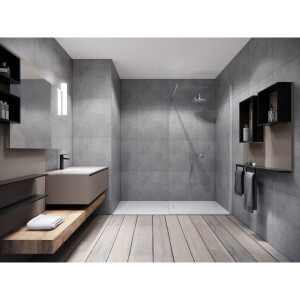 Adema Aktie Inloopdouche - 90x200cm - helder glas - chroom sw1009