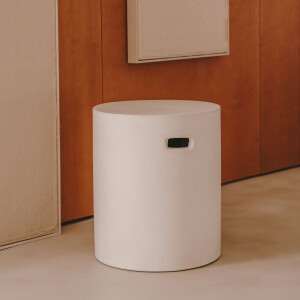 Kave Home Ronde Bijzettafel 'Aiguablava' Beton, 37cm