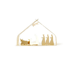 Alessi Bark Crib kerststal 13,5 cm