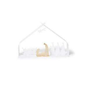 Alessi Bark Crib kerststal 13,5 cm