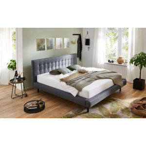andas Gestoffeerd bed Tobjörn Met breed futonframe