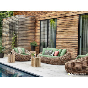 Apple Bee Cocoon lounge tuinbank 237cm - Laagste prijsgarantie!