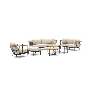 Apple Bee Condor stoel-bank loungeset 7-delig 6-zits - Laagste prijsgarantie!
