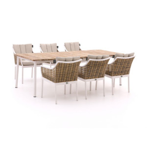 Apple Bee Milou 240cm dining tuinset 7-delig - Laagste prijsgarantie!