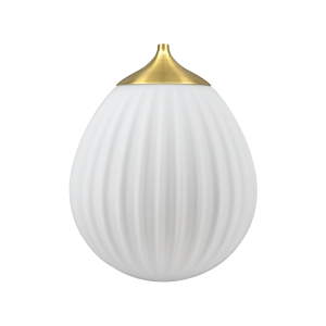 Around the world lampenkap mini  - brushed Brass