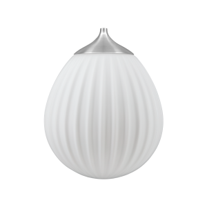 Around the world lampenkap mini  - Brushed Steel