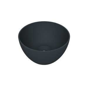 Arqua Olivia Waskom - 22x22cm - rond - opbouw - mat antraciet WAS464913