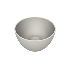 Arqua Olivia Waskom - 22x22cm - rond - opbouw - mat zand WAS550735