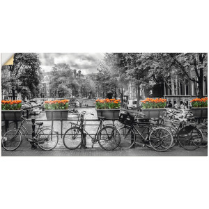 Artland Artprint Amsterdam Herengracht I als artprint op linnen, poster, muursticker in verschillende maten