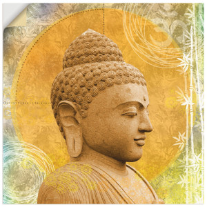 Artland Artprint Boeddha II als artprint van aluminium, artprint op linnen, muursticker of poster in verschillende maten