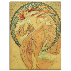 Artland Artprint op linnen De dans, 1898 gespannen op een spieraam
