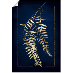 Artland Artprint Gouden peperboom als artprint op linnen, poster in verschillende formaten maten