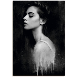Artland Artprint Look at me als artprint op linnen, poster in verschillende formaten maten