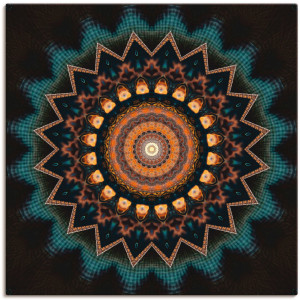 Artland Artprint Mandala kosmisch bewustzijn als artprint van aluminium, artprint voor buiten, artprint op linnen, poster, muursticker