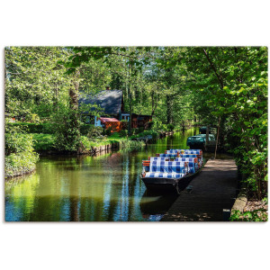 Artland Artprint op linnen Aak in Spreewald in Lehde