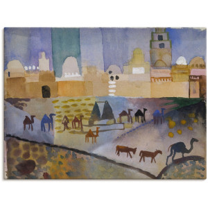 Artland Artprint op linnen Kairouan I. 1914. gespannen op een spieraam