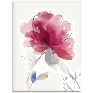 Artland Artprint Roze Bloesem II. als artprint van aluminium, artprint voor buiten, artprint op linnen, poster in verschillende maten. maten