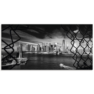 Artland Print op glas Brooklyn Bridge New York I