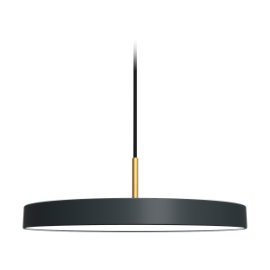 Asteria Medium hanglamp anthracite grey - met koordset - Ø 43 cm