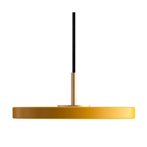 Asteria micro hanglamp saffron yellow - met koordset - Ø 15 cm