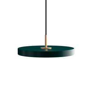 Asteria Plus Mini hanglamp forest green - met koordset - Ø 31 cm