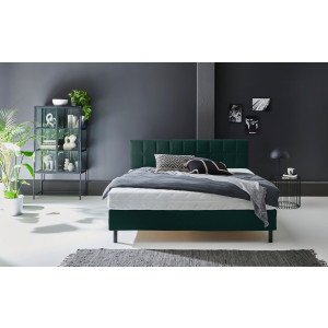 ATLANTIC home collection Boxspring NIKOLA Massief houten poten, met/zonder matras, verkrijgbaar in H2 en H3