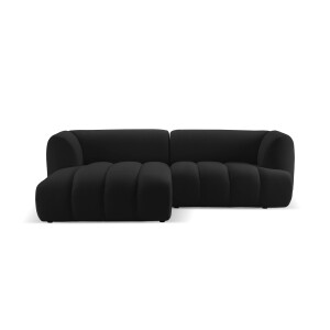 3-zits hoekbank Harry links velvet | Micadoni