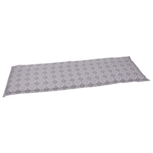 GO-DE Textil Tuinkussen (3-zitsbankkussen, Grijs)