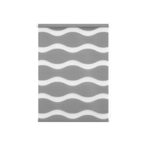 Lichtblick Duo rolgordijn (Grijs, 80 x 220 cm)