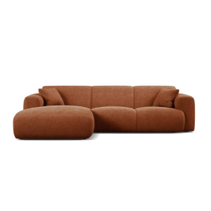 Hoekbank Molino links bouclé | Micadoni Home