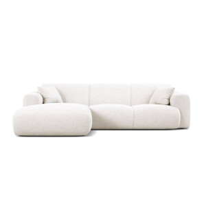 Hoekbank Molino links bouclé | Micadoni Home