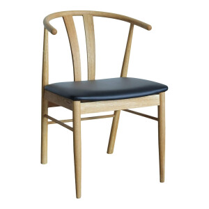 Set van 2 eetkamerstoelen Artenara eikenhout | House Nordic