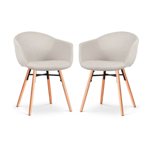 Set van 2 eetkamerstoelen Nena-Otis | Nolon